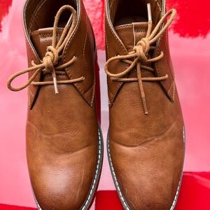 Men's Brown Leather Boots